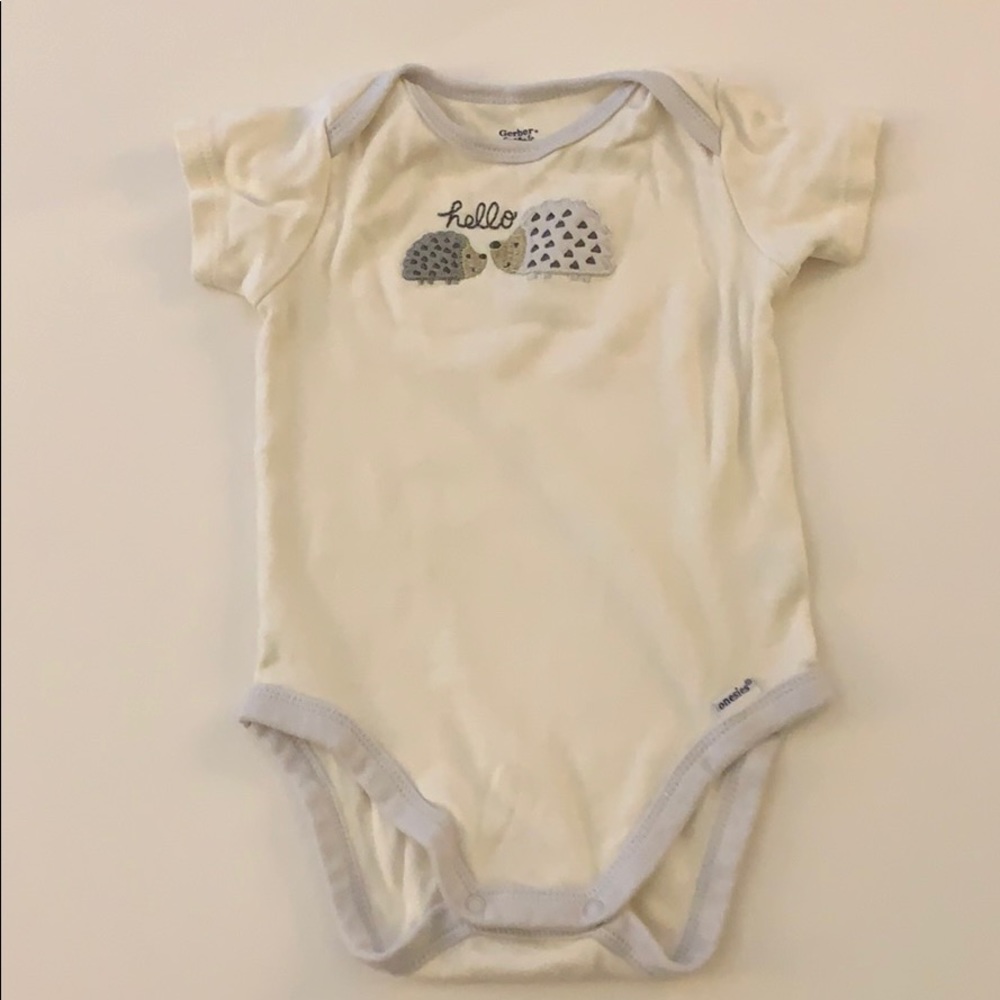 Hedgehog onesie